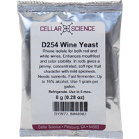 Lalvin ICV-D254 Wine Yeast 8 g