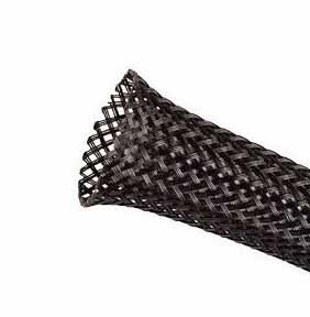 Mesh Sleeving For Cables or Tubing, per foot