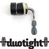 Faucet Shank, Stainless Steel with BLACK MATTE finish for Towers with 5/16" Duotight Push Fitting