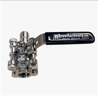 X-SERIES Modular 3pc Ball Valve - FNPT x MQD