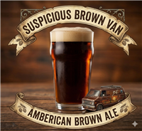 Suspicious Brown Van (American Brown Ale) - 5 Gal All Grain Kit