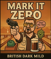 Mark It Zero (British Dark Mild  Ale) - 5 Gal All Grain Kit
