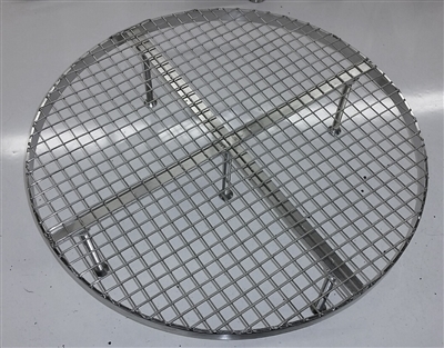 Stainless Steel False Bottom for Brew In a Bag (BIAB) - 14.75" Diameter