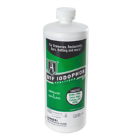 BTF Iodophor Iodine Based No-Rinse Sanitizer (similar to IO Star), 32oz