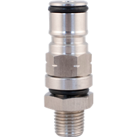 Weldless Bulkhead with Ball Lock Gas Kegland Style KL03179