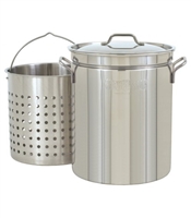 Bayou Classic 800-416 16 Gallon Stainless Steel 6 Piece Brew Kettle 
