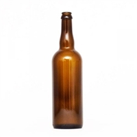 750ml Crown Cap Belgian Bottles, Case of 12