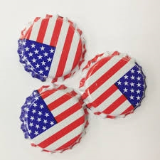 American Flag Oxygen AbsorbingCrowns Bottle Caps 144 count