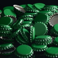 Oxygen Absorbing Green Crowns Bottle Caps 144 count