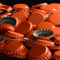 Oxygen Absorbing Orange Crowns Bottle Caps 144 count