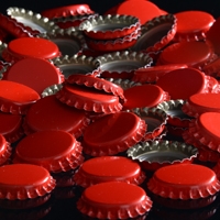 Oxygen Absorbing Red Crowns Bottle Caps 144 count
