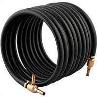 Counterflow Chiller, Copper Core/Rubber Jacket 3/8" OD input and outputs