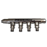 Ball Lock Line Cleaning Manifold