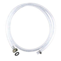 CO2 Hose - Bevlex Tubing, Beer Thread Tailpiece to Open End (for barbs)