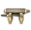 CO2 Manifold 2-way Splitter - MFL I/O BH