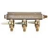 CO2 Manifold 3-way Splitter - MFL I/O BH