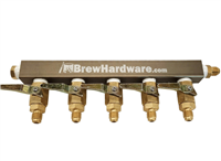 CO2 Manifold 5-way Splitter - MFL I/O BH