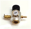 CO2 Regulator, Ultra Compact, Sodastream Threaded TR21, 0-30psi, 1/4" MFL Output