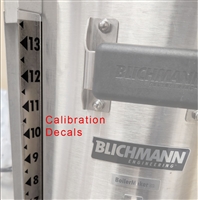 Sightglass Calibration Decals BLICHMANN