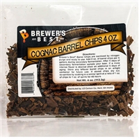 Oak Chips, Cognac Barrel, 4oz