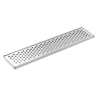 Drip Tray, Stainless Steel, Surface Mount, 5" x 24"