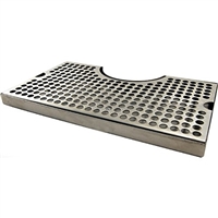 Drip Tray, Stainless Steel, Surface Mount for Towers