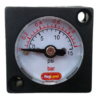 Duotight 0-15psi Replacement Pressure Gauge