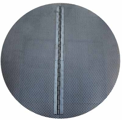 False Bottom, 15" for Bottom-Drained Sanke Kegs, Hinged, NO HOLE