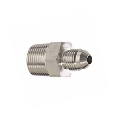 2PCS 4AN To M8 X 1.0 Metric Straight Flare Adapter Fittings – Black Aluminum