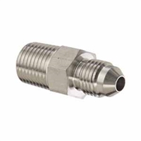 1/4" NPT Male to 1/4" MFL Male Flare Adapter