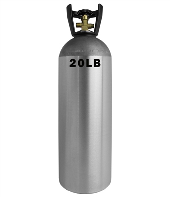 Gas Tank, CO2, SWAP, 20LB NO SHIPPING