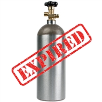 Gas Tank, CO2, SWAP EXPIRED, 5LB NO SHIPPING