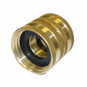 Garden Hose Adapter, Brass, FGHT x FGHT