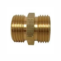Garden Hose Adapter, Brass, MGHT x MGHT