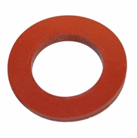 Silicone Flat Washer for 1/4" NPT (1/2"ID x 3/4" OD x 1/8" thick)