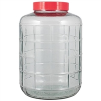 Glass Fermenter, Wide Mouth, 1.3 Gallon (5 Liter)