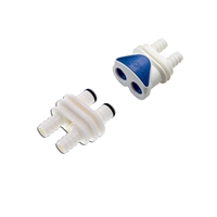 Glycol Coolant DUAL INLINE Quick Disconnect Set (CPC connectors)