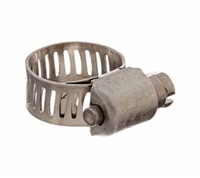 SS Hose Clamp, Small 7/32" - 5/8" diameter, SINGLE