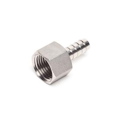 Hose Barb, 1/2" FEMALE NPT x 3/8" Hose ID