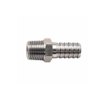 Hose Barb, 1/4" Male NPT x 3/8" Hose ID