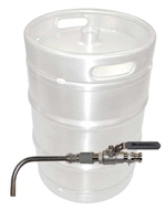 Keg to Kettle Conversion Kit - Weld-On Drain Valve Only