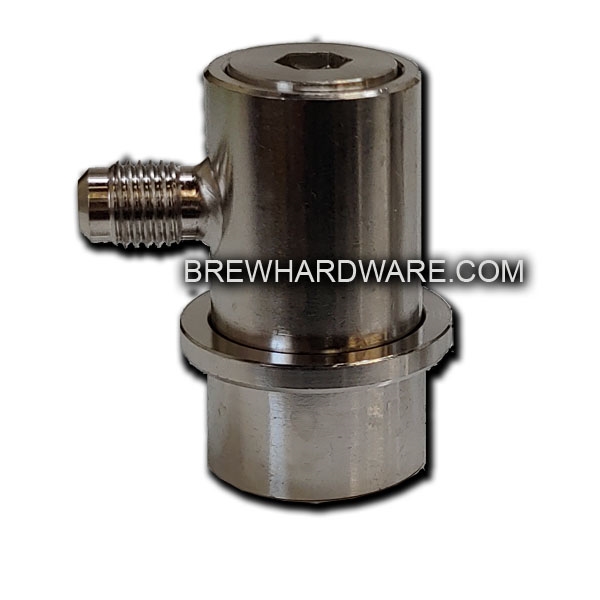 LUCKEG Brand Ball Lock Keg Fitting MFL with Stainless Steel Swivel Nuts and Cornelius Keg Posts for Homebrewing Ball Lock Disconnects Keg Post 