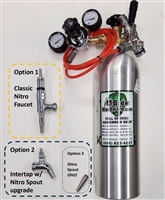 Kegerator Nitro Upgrade Kit - Commercial Kegs like Guinness, Murphy's