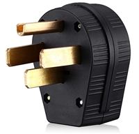 Nema 14-50P Cord Plug for 4-wire 240v, 50 amps