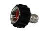 NPT Swivel Connector, Cool Touch, 1/2" Female NPT x 1/2" Hose Barb