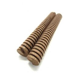 Oak, American Spirals, Heavy Toast, 8" 2 pack