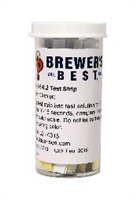 BREWER'S BEST pH Test Strips BEER RANGE 4.6-6.2 100/VIAL