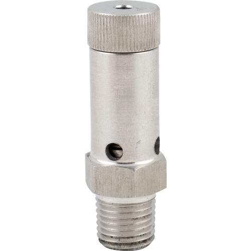 Xucus SS304 Adjustable Spring Pressure Relief Valve Pressure Safety Valve Exhaust Valve Safety Fermentation Tank 1/4 1/2 Color: 1bar, Thread Specification: 1/2 