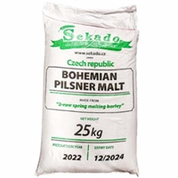 Pilsner Malt, Bohemian, Sekado (Czech) 55LB SACK
