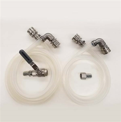 Pump Connection Kit with BL Quick Disconnects For Inline Pumps (pump not included)